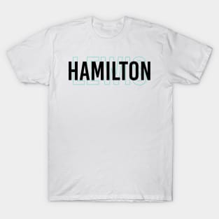 Lewis Hamilton Driver Name - 2022 Season #3 T-Shirt